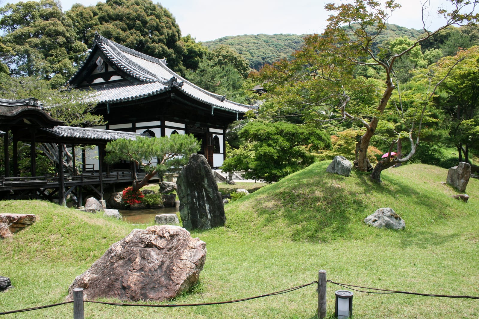 円山公園方面の遠景